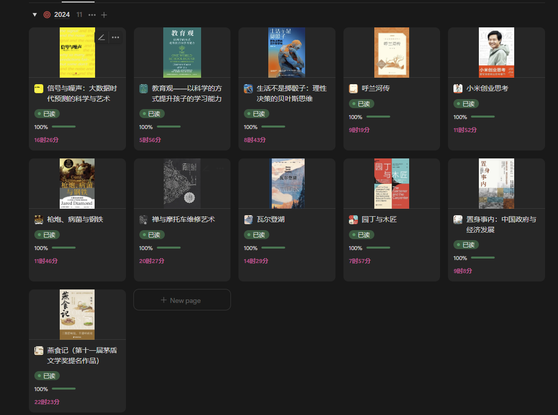 2024微信读书已完成